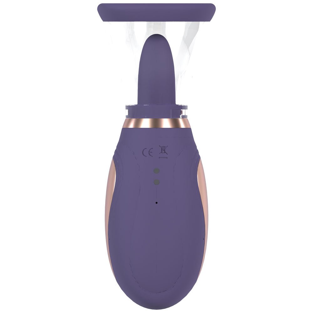 PUMPED Enhance Auto Vulva & Brest Pump - Purple USB Rechargeable Ladies Pump