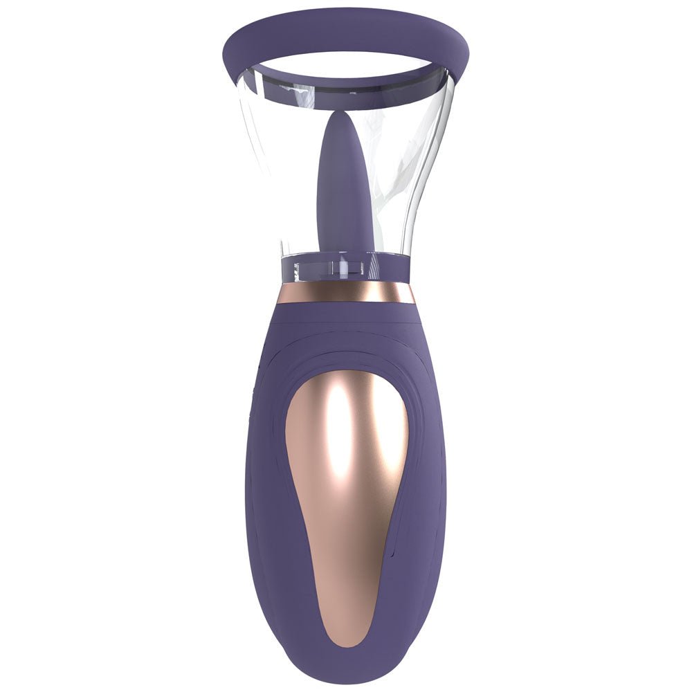 PUMPED Enhance Auto Vulva & Brest Pump - Purple USB Rechargeable Ladies Pump