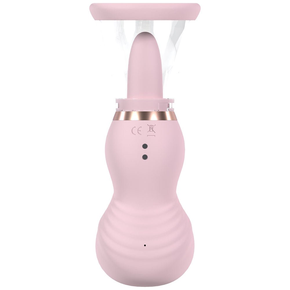 PUMPED Sensual Auto Vulva & Brest Pump - Pink USB Rechargeable Ladies Pump