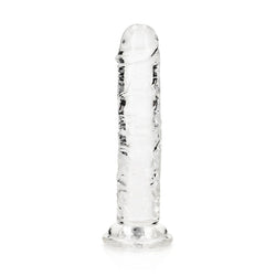 REALROCK 15.5 cm Straight Dildo - Clear - Clear 15.5 cm (6'') Dong