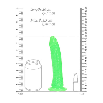 REALROCK 18 cm Slim Glow in the Dark Neon - Green