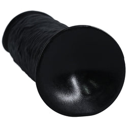 REALROCK 20cm Extra Thick Dildo - Black 20 cm (8'')