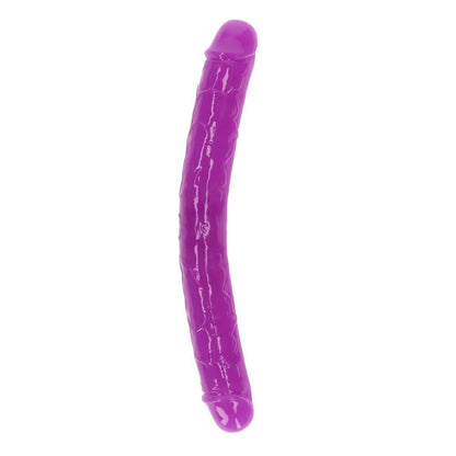 REALROCK 30 cm Double Dong Glow - Purple - Purple 30 cm (12'') Double Dong