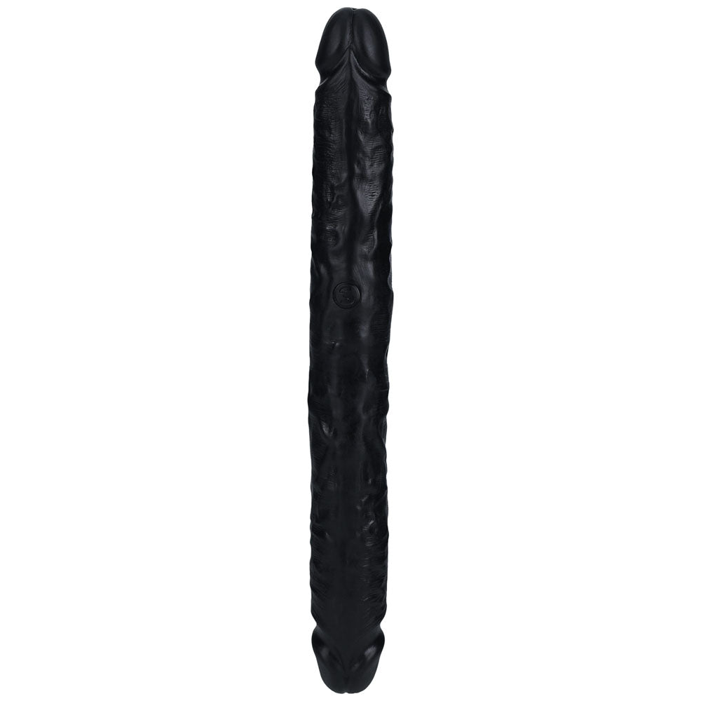 REALROCK 30cm Slim Double Dildo Black