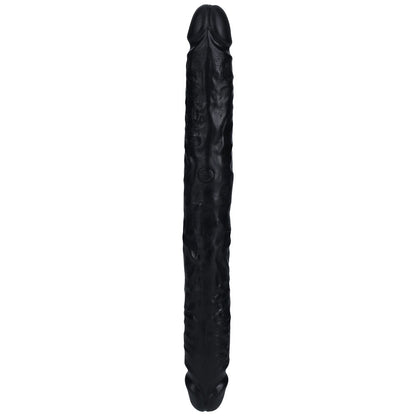 REALROCK 30cm Slim Double Dildo Black