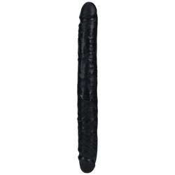 REALROCK 30cm Slim Double Dildo Black