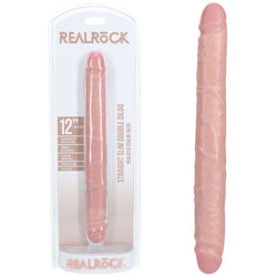 REALROCK 30cm Slim Double Dildo Flesh