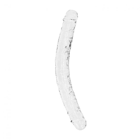 REALROCK 34 cm Double Dong - Clear - Clear 34 cm (14'') Double Dong