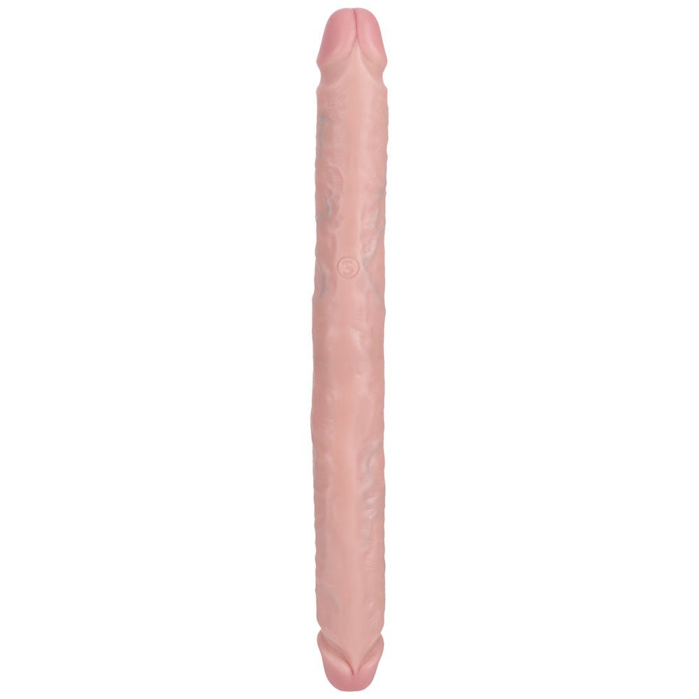 REALROCK 35cm Slim Double Dildo - Flesh Double Dong