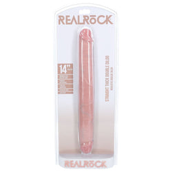 REALROCK 35cm Thick Double Dildo - Flesh Thick Double Dong