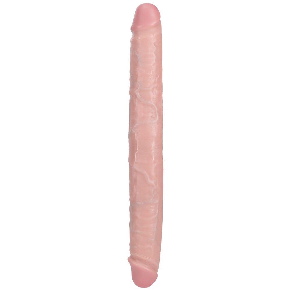 REALROCK 35cm Thick Double Dildo - Flesh Thick Double Dong