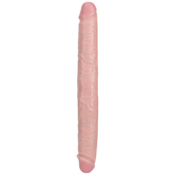 REALROCK 35cm Thick Double Dildo - Flesh Thick Double Dong