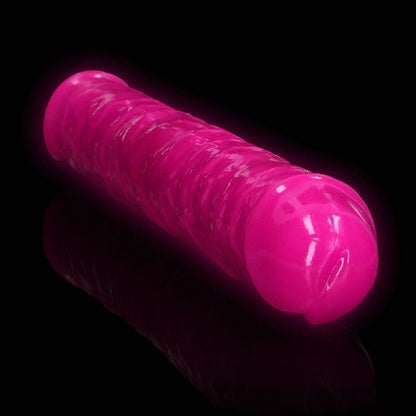 REALROCK 38 cm Double Dong Glow - Pink - Pink 38 cm (15'') Double Dong