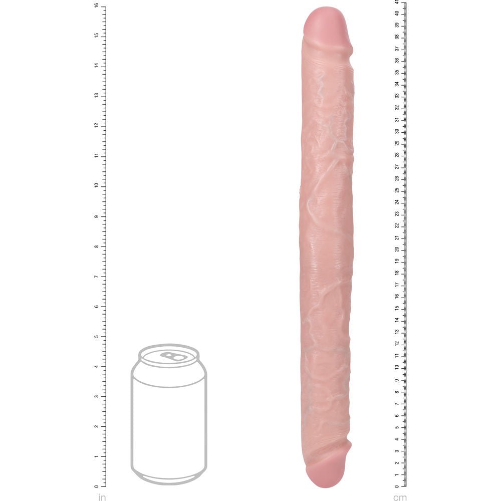 REALROCK 40cm Thick Double Dildo Flesh