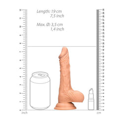 REALROCK 7'' Realistic Dildo With Balls