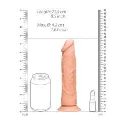 REALROCK 8'' Realistic Dildo - Flesh 20.3 cm Dong