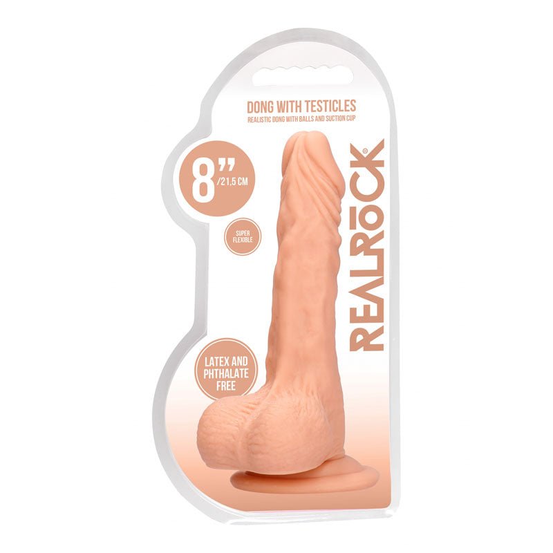 REALROCK 8'' Realistic Dong with Balls