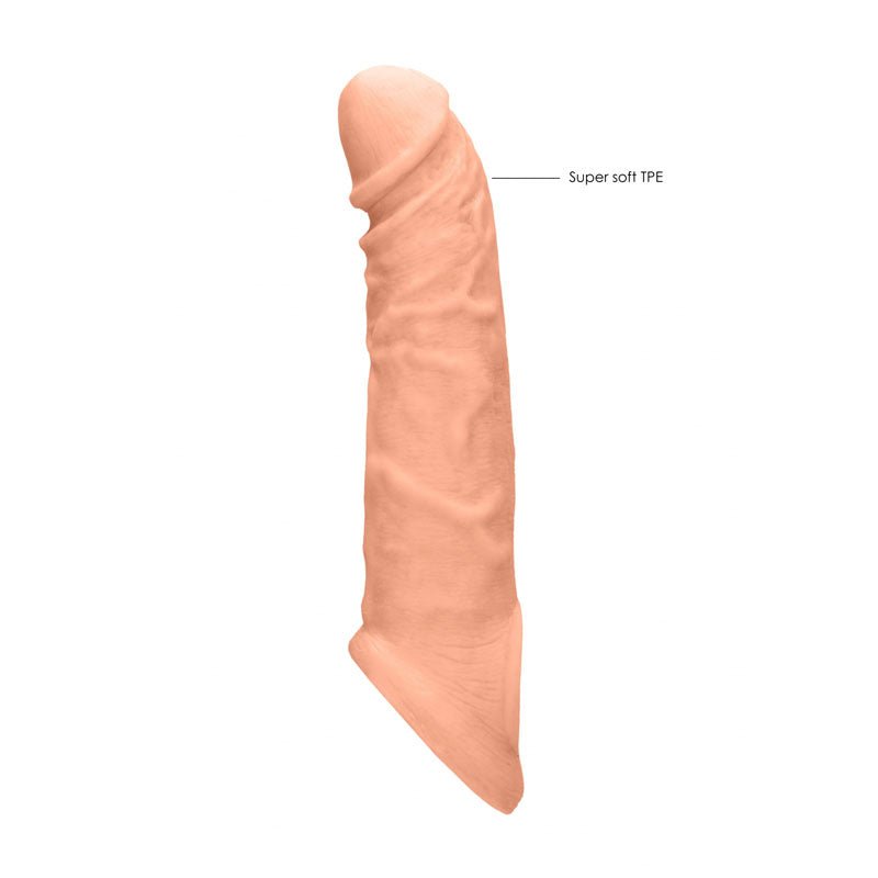 REALROCK 8'' Realistic Penis Extender with Rings