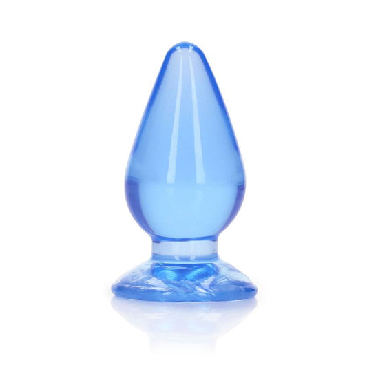 REALROCK 9 cm Anal Plug - Blue (3.5'') Butt Plug