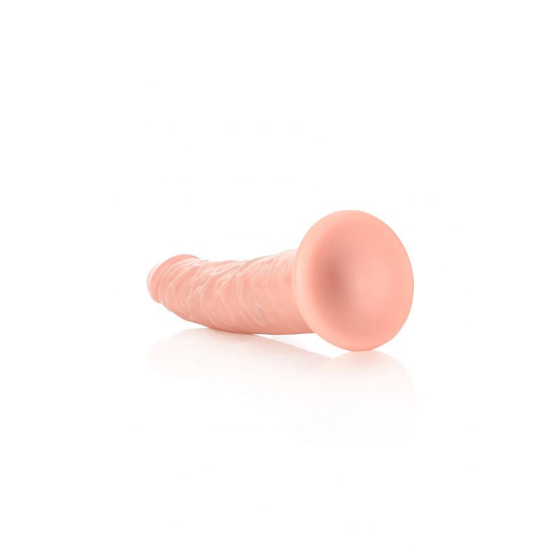 REALROCK Realistic Slim Dildo without Balls - 15.5 cm - Flesh 15.5 cm (6'') Dong