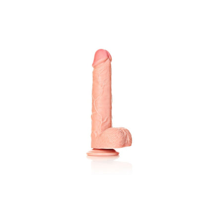 REALROCK Straight Realistic Dildo with Balls - 23 cm Flesh