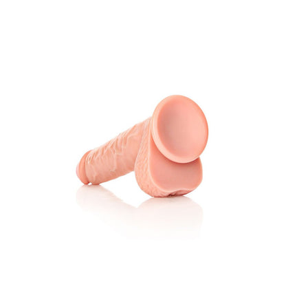 REALROCK Straight Realistic Dildo with Balls - 23 cm Flesh