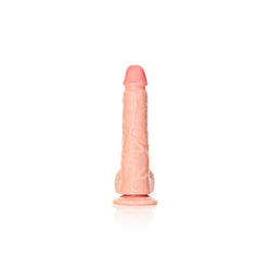 REALROCK Straight Realistic Dildo with Balls - Flesh 18 cm (7'') Dong