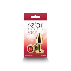 Rear Assets Petite - Gold with Red Gem