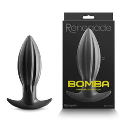 Renegade Bomba - Black - Small - Black 12.5 cm Small Butt Plug