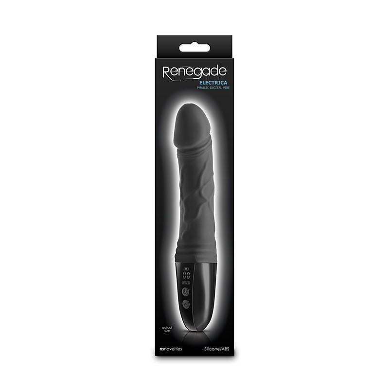 Renegade Electrica Black 22.9 cm USB Rechargeable Vibrator