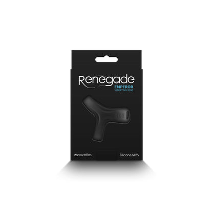 Renegade Emperor - Black USB Rechargeable Vibrating Cock & Ball Rings