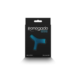 Renegade Emperor - Teal USB Rechargeable Vibrating Cock & Ball Rings