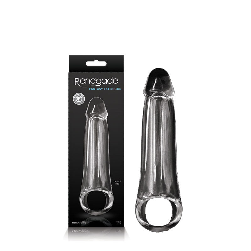 Renegade Fantasy Extension Clear Small Penis Sleeve