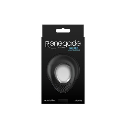 Renegade Slider Black USB Rechargeable Vibrating Cock Ring