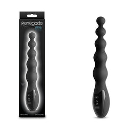 Renegade Virtua Black 23.9 cm USB Rechargeable Anal Vibrator