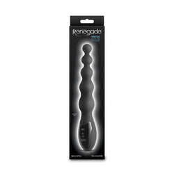 Renegade Virtua Black 23.9 cm USB Rechargeable Anal Vibrator