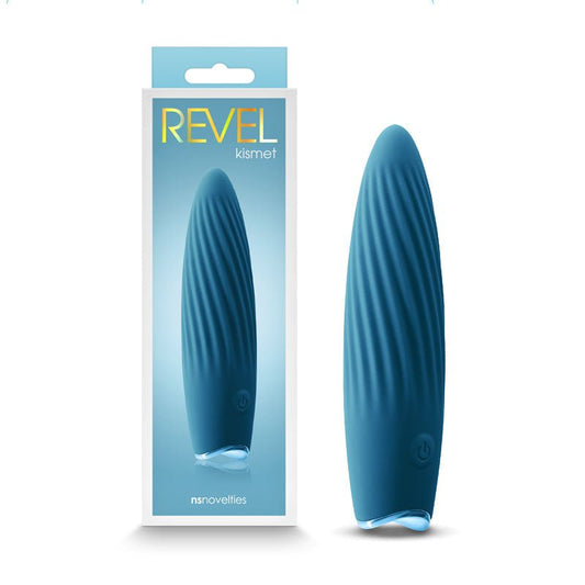 Revel Kismet - Teal - Teal 11.8 cm USB Rechargeable Vibrator