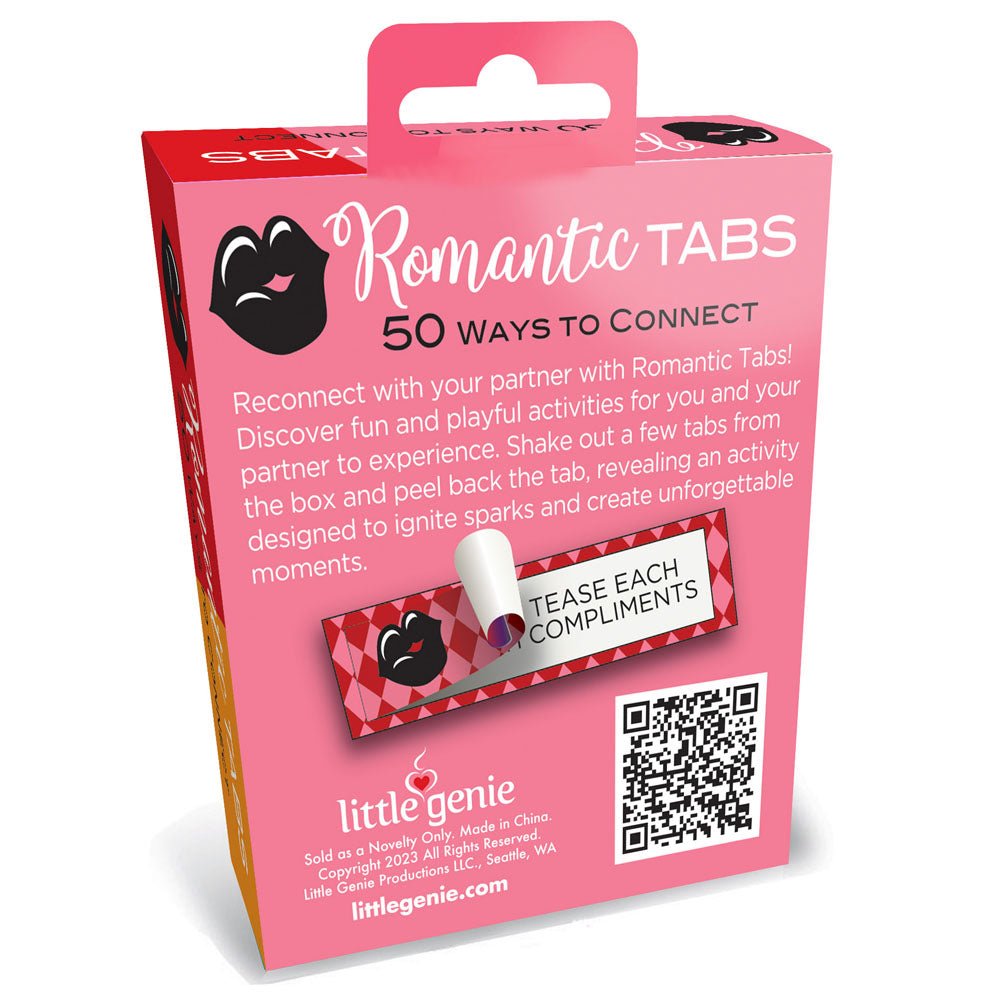 Romantic Tabs Romantic Suggestions - Set of 50