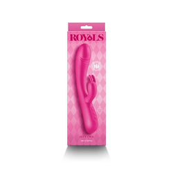 Royals Divine Metallic Pink 22.2 cm USB Rechargeable Rabbit Vibrator