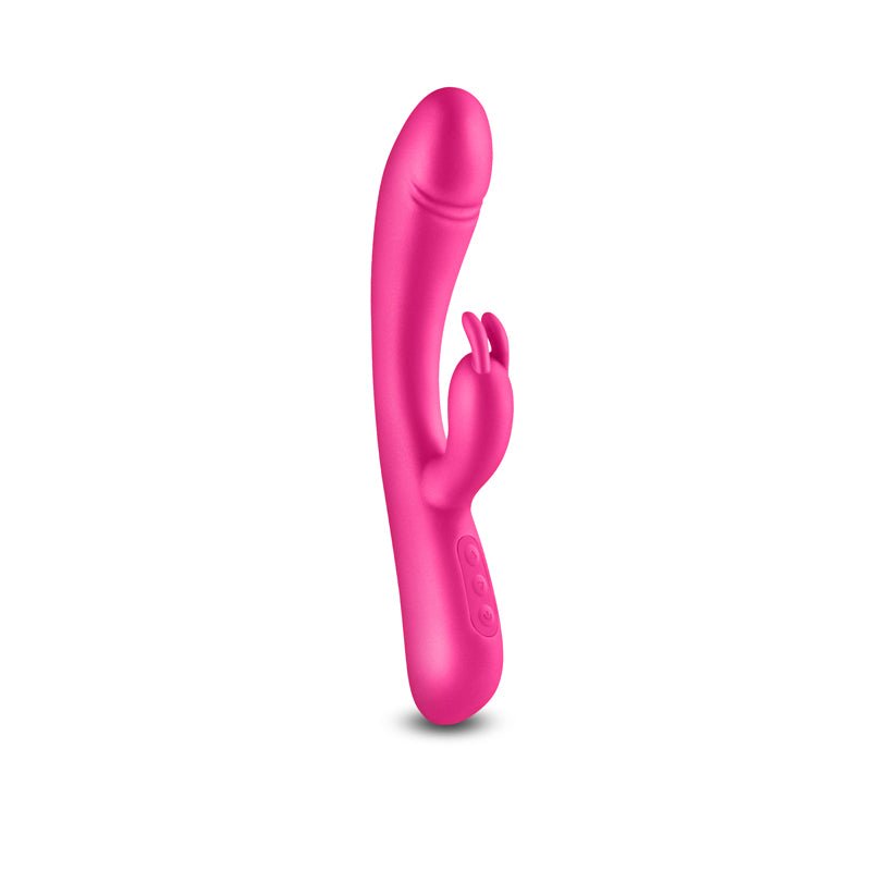 Royals Divine Metallic Pink 22.2 cm USB Rechargeable Rabbit Vibrator