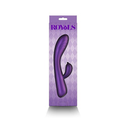 Royals Duchess Metallic Purple 21.2 cm USB Rechargeable Rabbit Vibrator