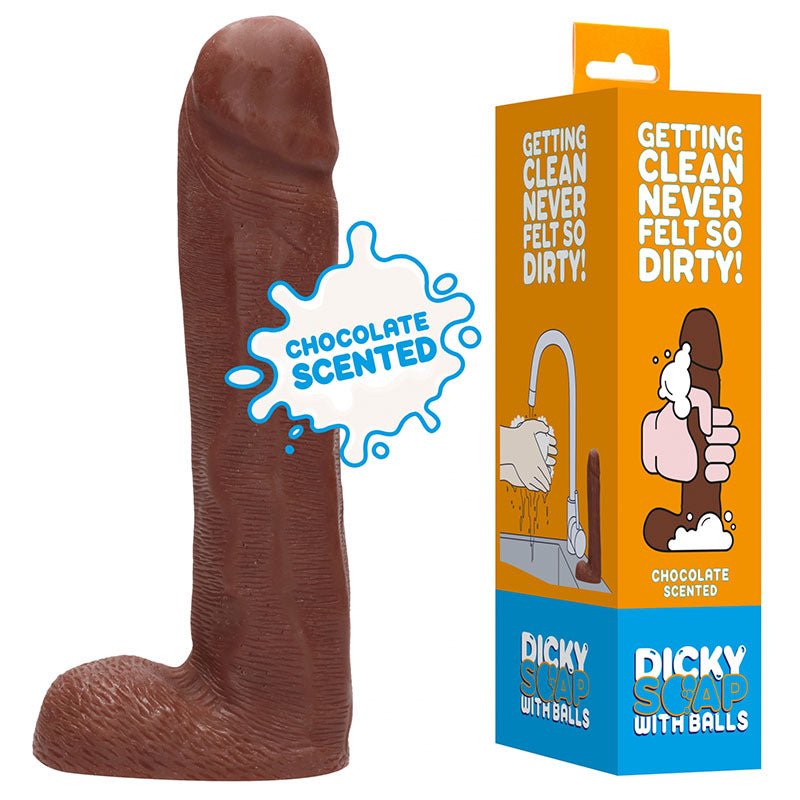 S - Line Dicky Soap With Balls Chocolate