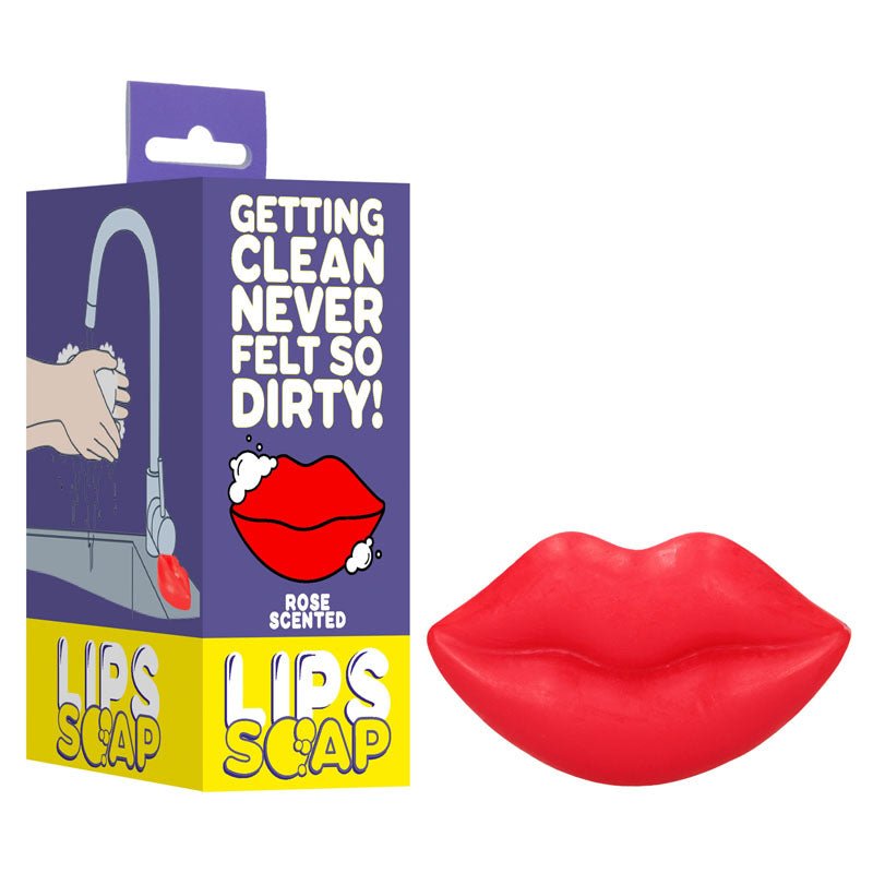 S - LINE Kiss Soap - Rose Scented Novelty Soap