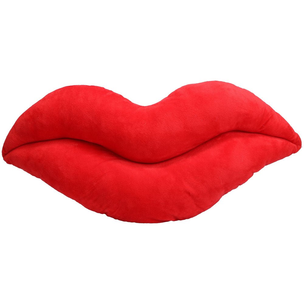 S - LINE Lip Pillow Plushie - Red Small Cushion