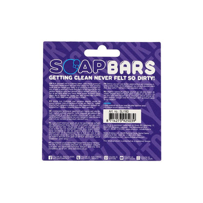 S - LINE Soap Bar - Dirty Bitch - Purple Novelty Soap