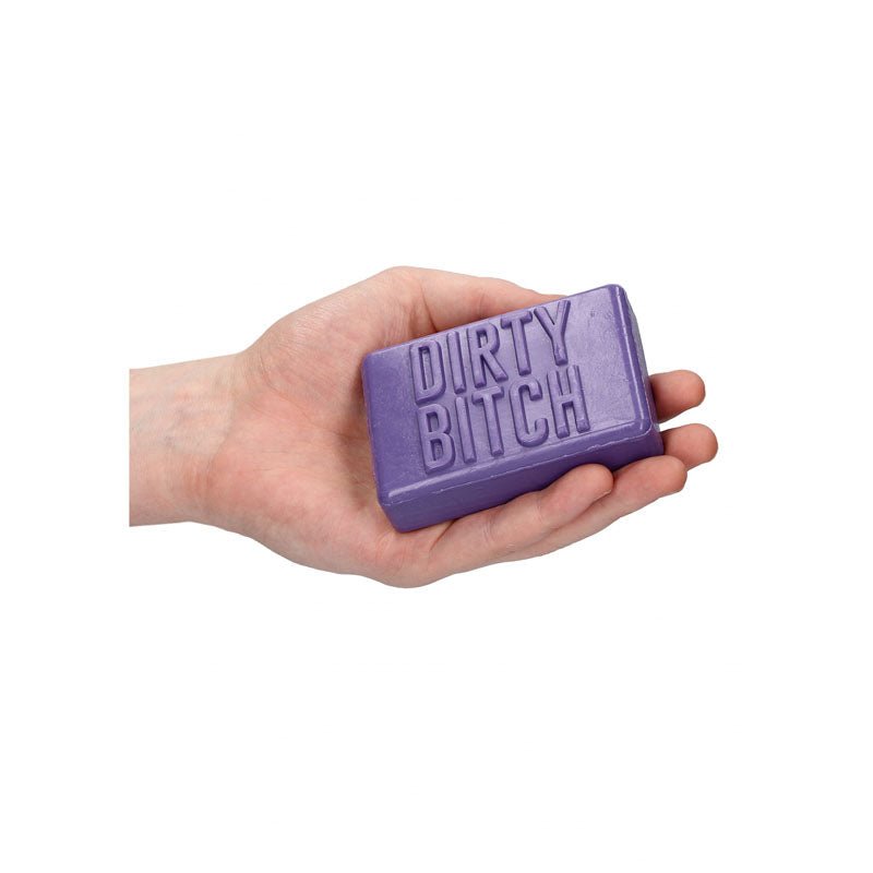 S - LINE Soap Bar - Dirty Bitch - Purple Novelty Soap