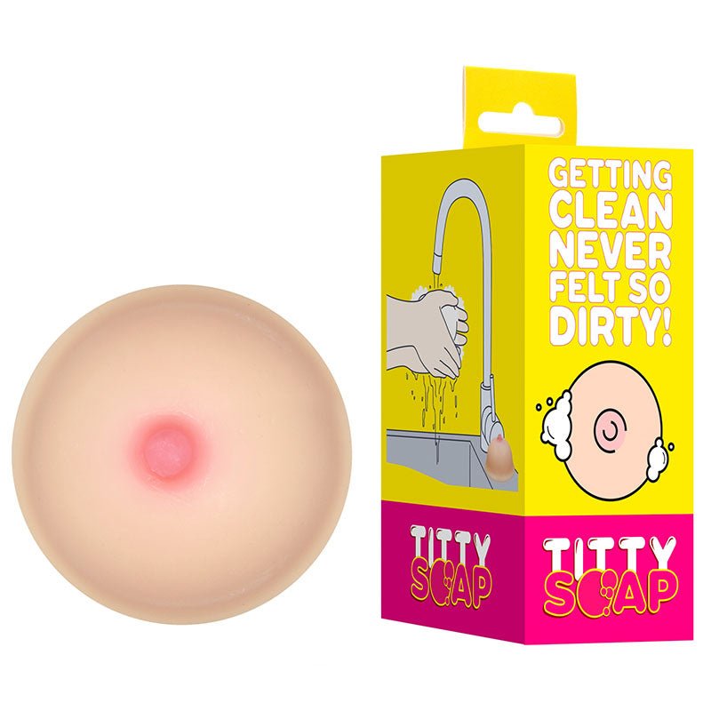 S - Line Titty Soap - Novelty Soap