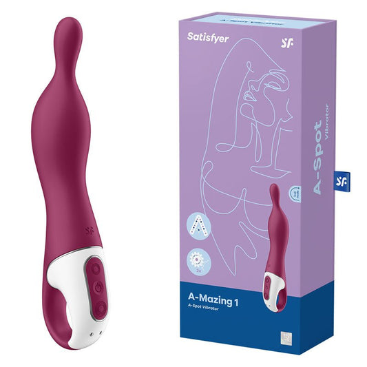 Satisfyer A - Mazing 1 - Berry USB Rechargeable Vibrator