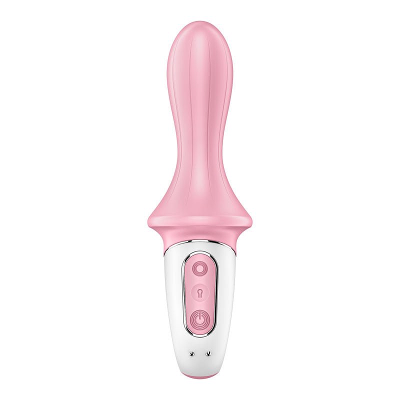 Satisfyer Air Pump Booty 5 - Pink USB Rechargeable Inflatable Anal Vibrator with App Control