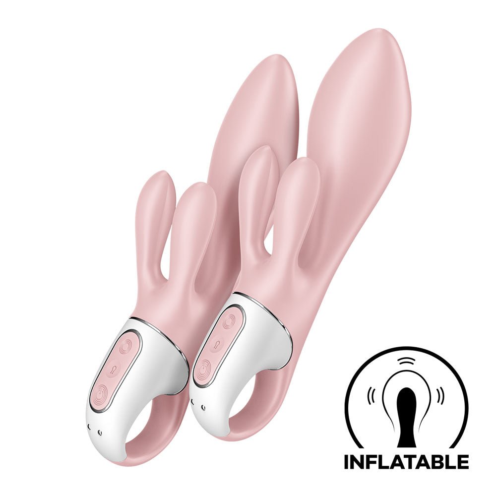 Satisfyer Air Pump Bunny 3 - Pink USB Rechargeable Inflatable Rabbit Vibrator